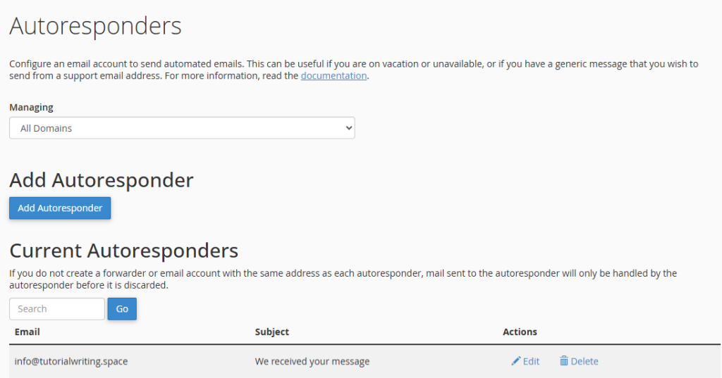 How to Set Up Email Autoresponders in cPanel - MaxCyberHost